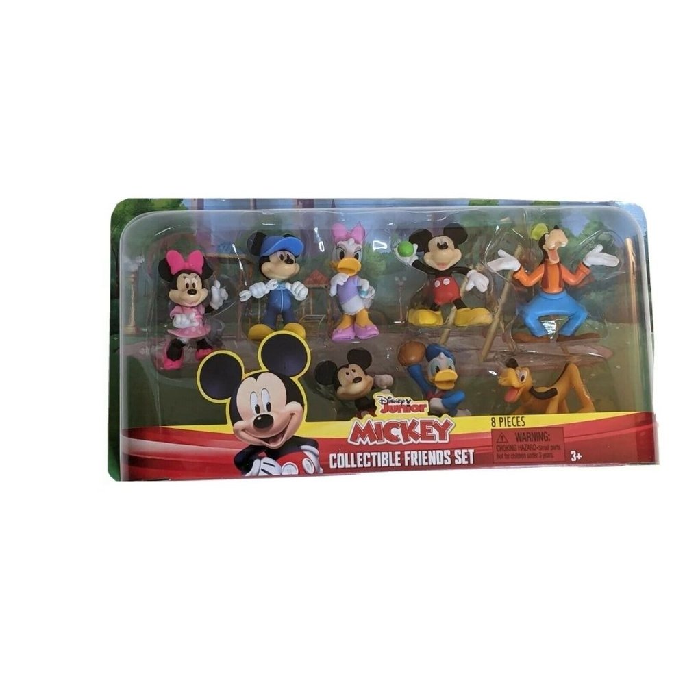 Disney Junior Mickey Collectable Friends Set 8 Pieces